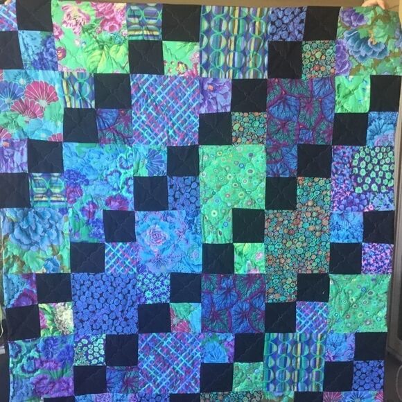 Handmade Lap Quilt - Picture 1 of 15